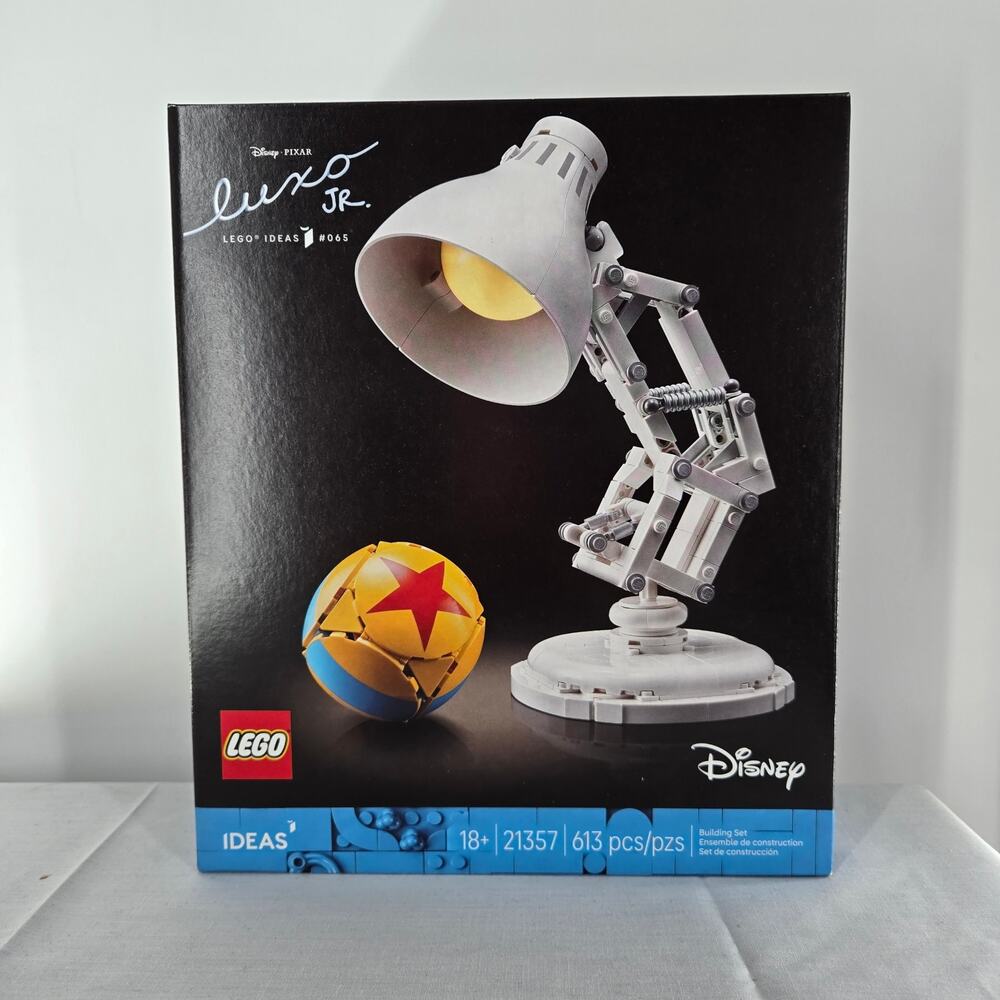 NEW SEALED Exclusive Lego Ideas Disney Pixar Luxo Jr. with Luxo Ball